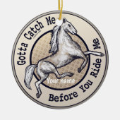 Paard ornament vangen (Voorkant)