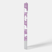 Paard Paarse Patroon Rider Aangepaste naam Case-Mate iPhone Case (Achterkant / Rechts)