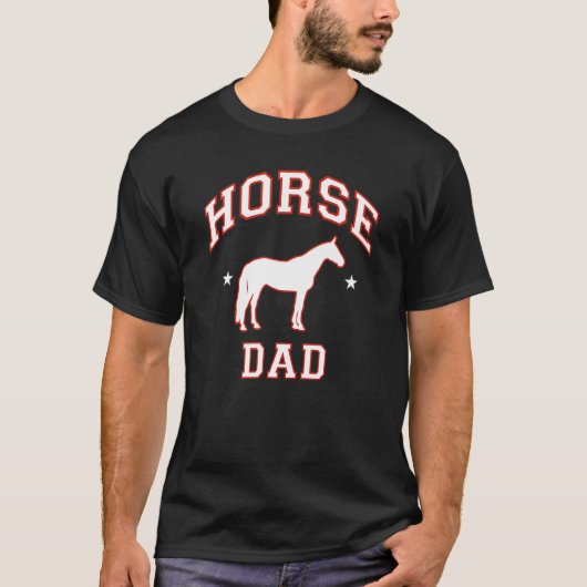 Paard Papa 2 T-shirt (Voorkant)