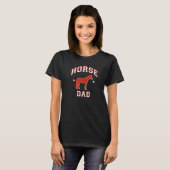 Paard Papa 2 T-shirt (Voorkant volledig)