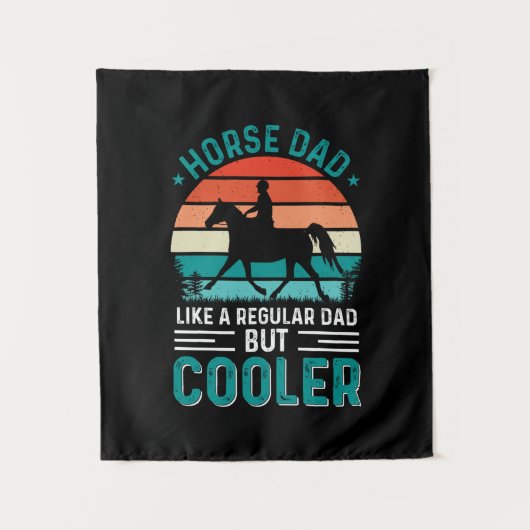 Paard Papa Wandkleed (Voorkant)