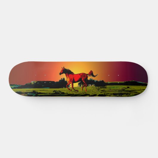 Paard Persoonlijk Skateboard (Horizontaal)