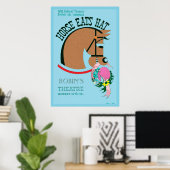  paard Pet Kinder Poster (Thuiskantoor)
