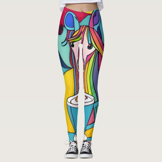 Paard Phylum Leggings (Voorkant)