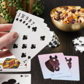 Paard Pokerkaarten (Insitu)