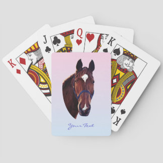 Paard Pokerkaarten