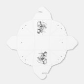 Paard Pony Western land ruitersport partij Bedankdoosjes (Uitgevouwen)