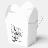 Paard Pony Western land ruitersport partij Bedankdoosjes (Geopend)