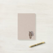 Paard Post-it® Notes (Op bureau)