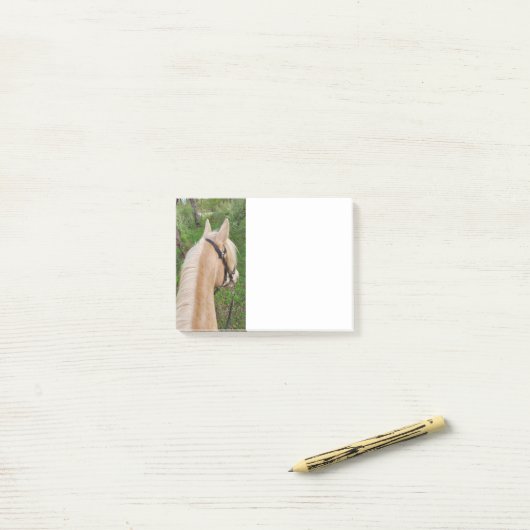 Paard post-it notitie post-it® notes (Op bureau)