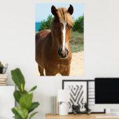 Paard Poster (Thuiskantoor)