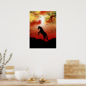 Paard Poster (Keuken)