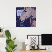 Paard Poster (Thuiskantoor)