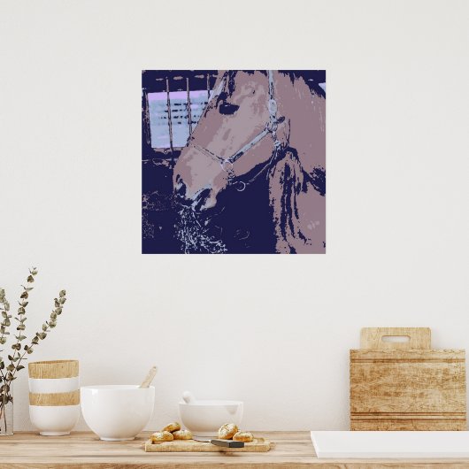Paard Poster (Keuken)