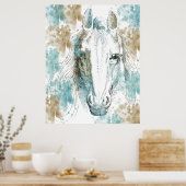 Paard Poster (Keuken)
