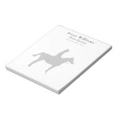 Paard Pro Klein Notitieblok (Linkerzijde)