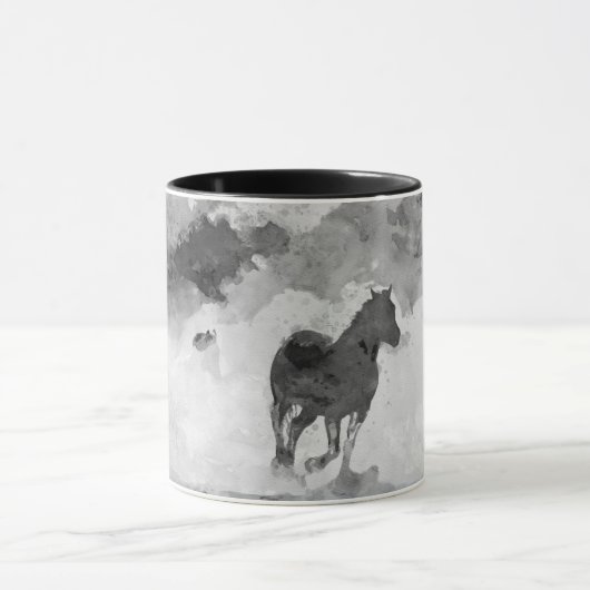 Paard Rennende Mok (Midden)