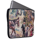 paard renoir stijl Electronics Bag Laptop Sleeve (Voorkant Rechts)