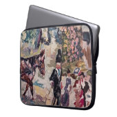 paard renoir stijl Electronics Bag Laptop Sleeve (Voorkant Links)