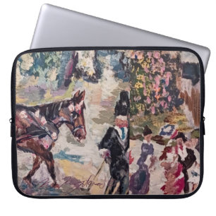 paard renoir stijl Electronics Bag Laptop Sleeve
