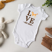 Paard rodeo cowboy baby geschenken gepersonaliseer