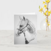 Paard, rodeo kaart (Gele Bloem)