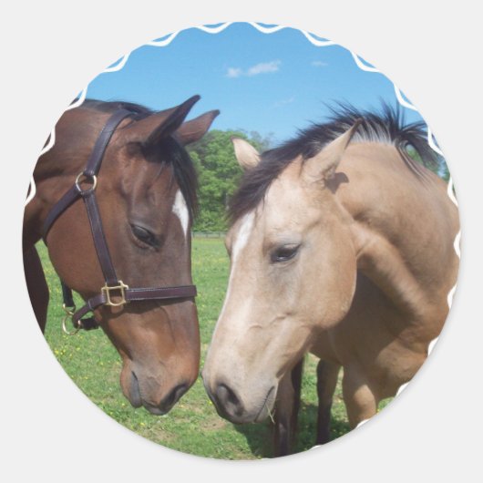Paard Romance Stickers (Voorkant)