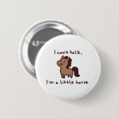 paard ronde button 5,7 cm (Voorkant /achterkant)