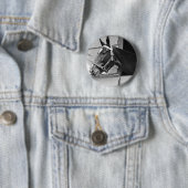 Paard Ronde Button 5,7 Cm (In situ)