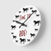 Paard Ronde Klok (Hoek)