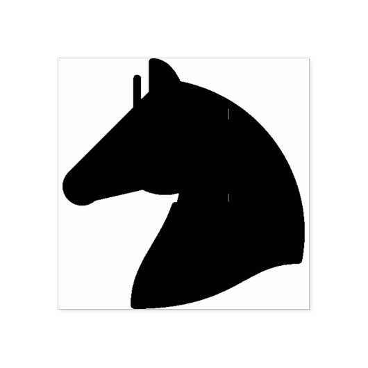 paard rubberstempel (Afrduk)