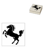 Paard Rubberstempel (Gestempeld)