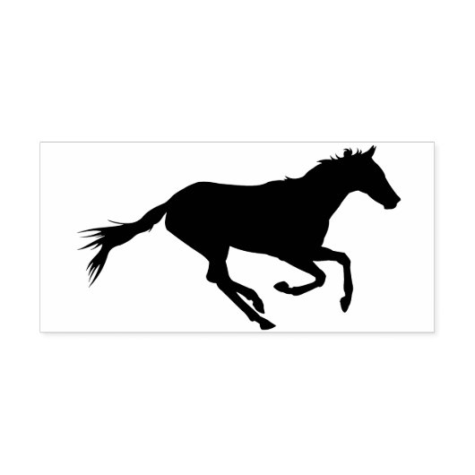 Paard Rubberstempel (Afrduk)