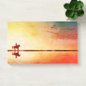 Paard & ruiter 1 post-it® notes (Kantoor)