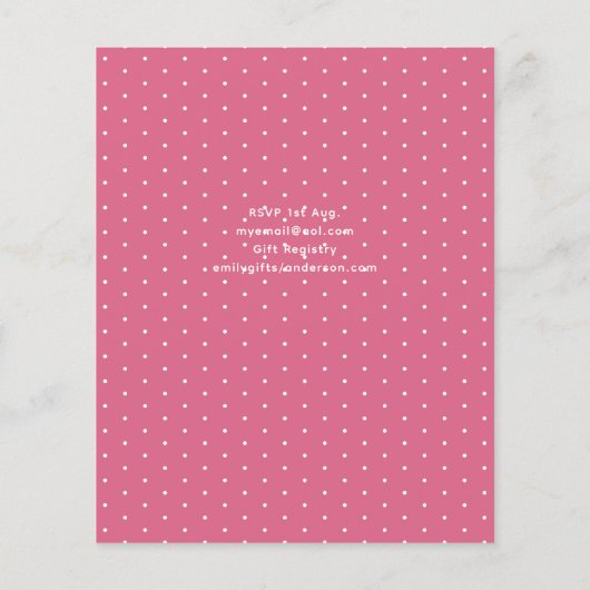 Paard & Ruiter Verjaardagsuitnodigingen Equestrië  (Achterkant)