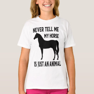 Paard Ruitersport Cowgirl Country Western Boerderi T-shirt