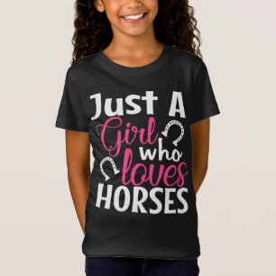 Paard Ruitersport Cowgirl Landelijk Westers Paardr T-shirt