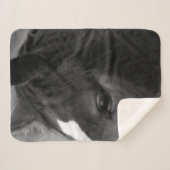 Paard sbcnm sherpa deken (Voorkant (horizontaal))