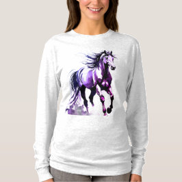 Paard Schilderij Lange Mouwen Top
