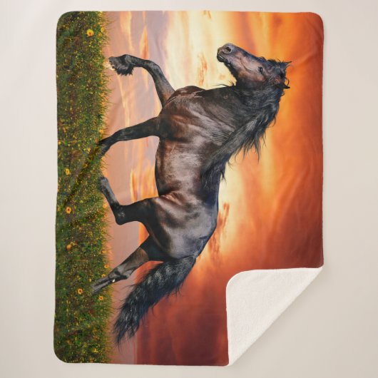 Paard Sherpa Deken (Voorkant)