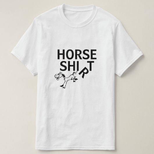 PAARD SHIRT (Design voorkant)