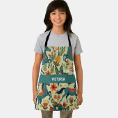 Paard Show Bloemen Aangepast Patroon Schort (Insitu)