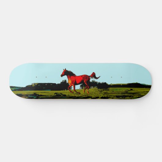 Paard Skateboard (Horizontaal)