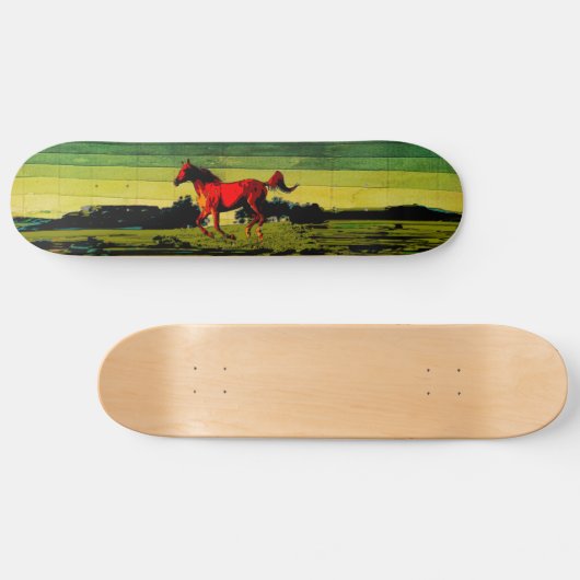 Paard Skateboard (Horizontaal)