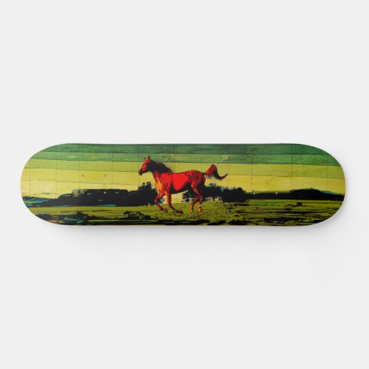 Paard Skateboard (Horizontaal)