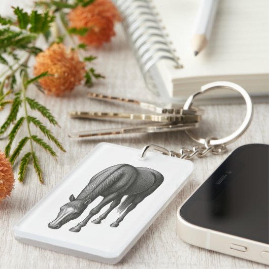 Paard Sleutelhanger (Voorkant Rechts)