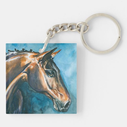 Paard Sleutelhanger (Achterkant)