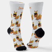 Paard Soks Ontwerp Sokken (Gebogen)