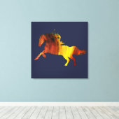 Paard Sparkle Canvas (Insitu (Houten vloer))