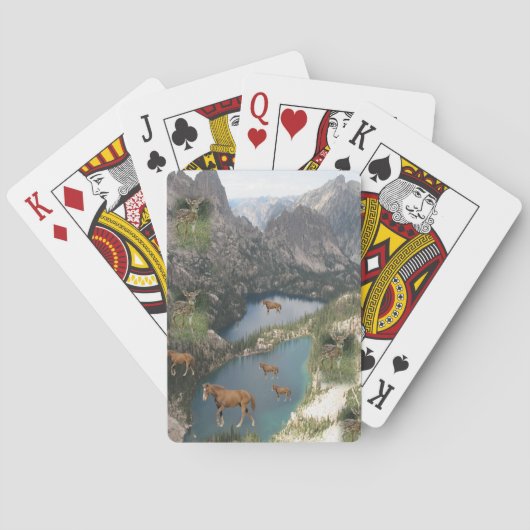 Paard Speelkaarten Deck (Achterkant)